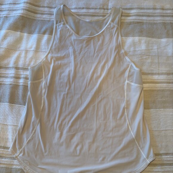 Lululemon Sculpt Tank Top – Cream, Racerback, Size Medium - Picture 1 of 5